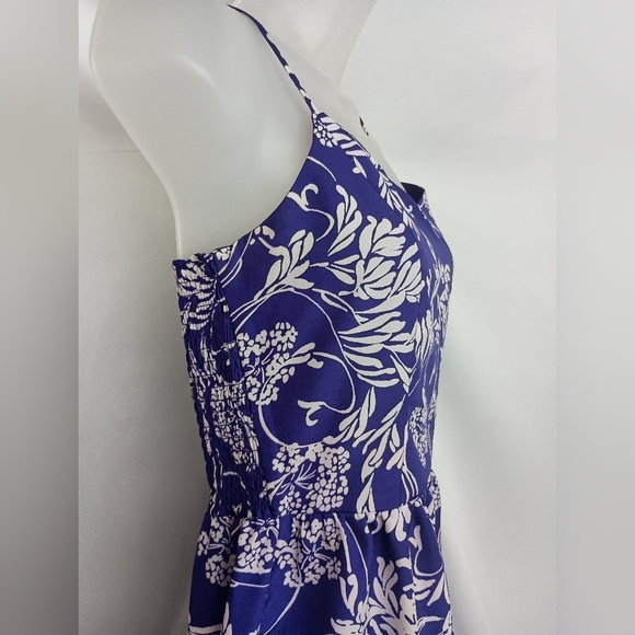 2/$30 GAP Summer Blue and White Floral Mini Sundress (#468) - Picture 6 of 12
